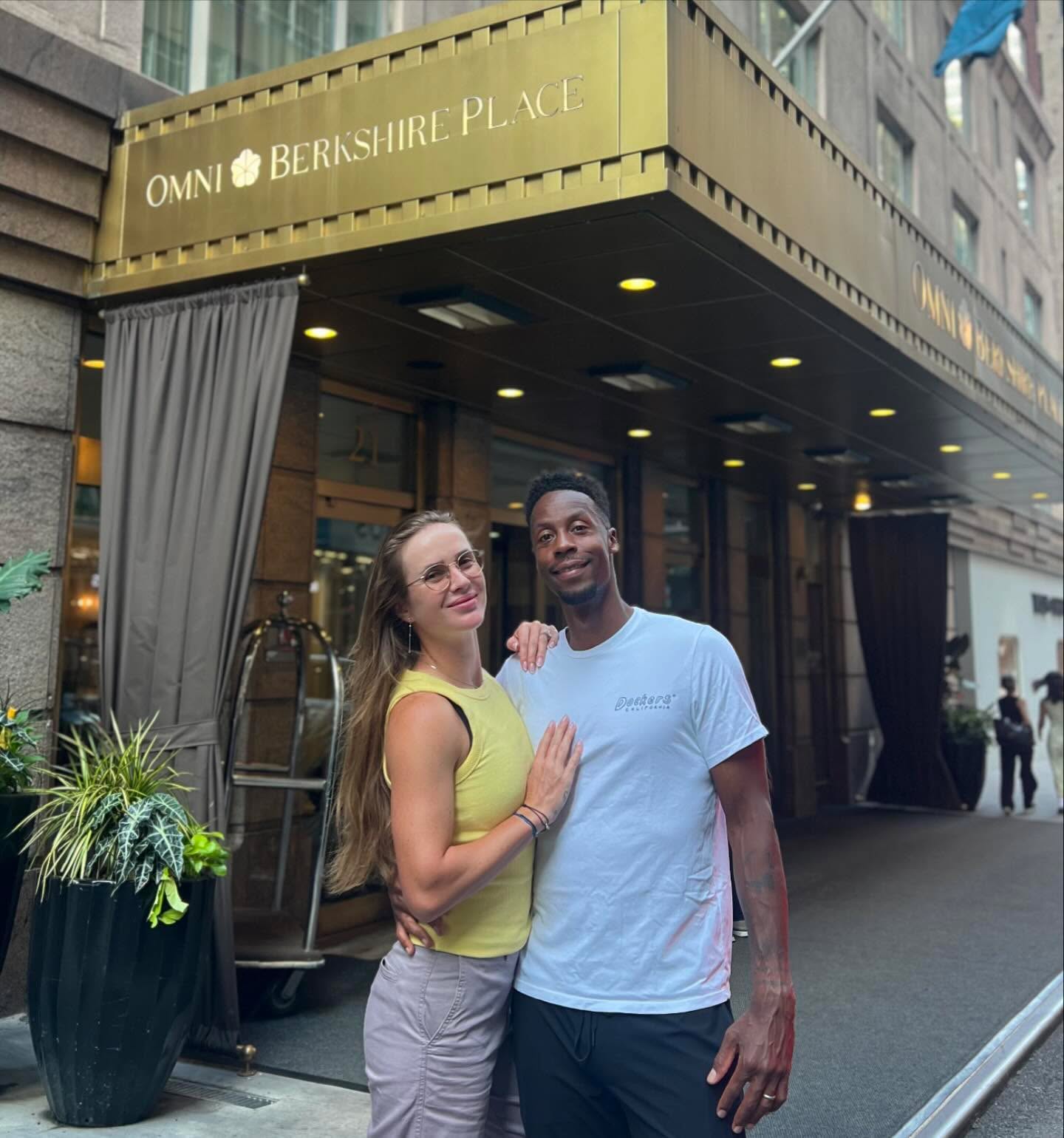 Elina Svitolina, Gaël Monfils
