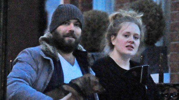 Adele i Simon Konecki