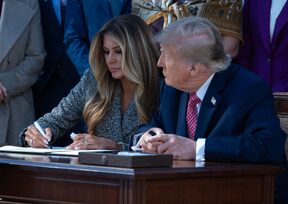 donald trump, melania trump