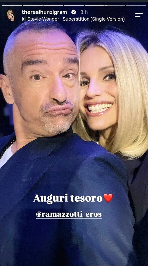 Eros Ramazzotti i Michelle Hunziker