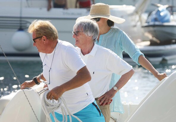 Bernie i Slavica Ecclestone