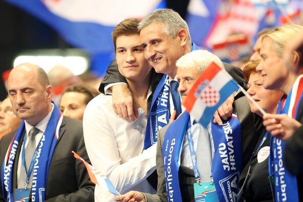 Tomislav Karamarko sa sinom Martinom