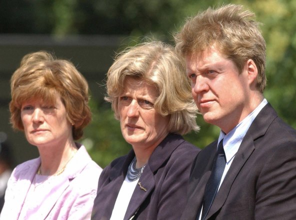 Sarah Spencer, Jane Spencer i Charles Spencer, sestre i brat princeze Diane