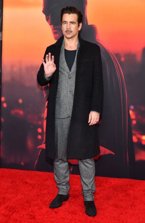 Colin Farrell na premijeri filma Batman