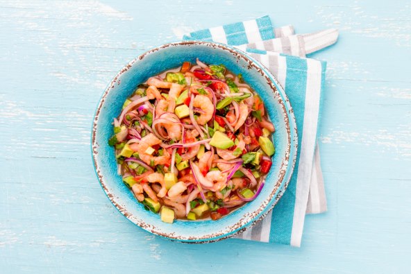 Ceviche sa skampima