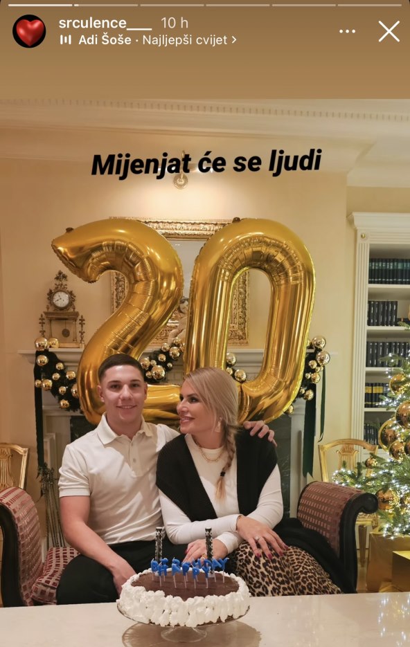 Iva Todorić sa sinom Ivanom Balentom