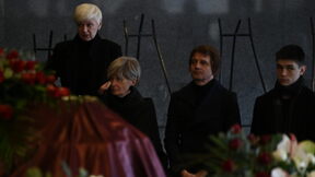 Tihana Harapin Zalepugin na sprovodu Saše Zalepugina