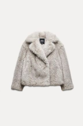 JAKNA OD UMJETNOG KRZNA ZW COLLECTION/ ZARA/ 89,95 EUR