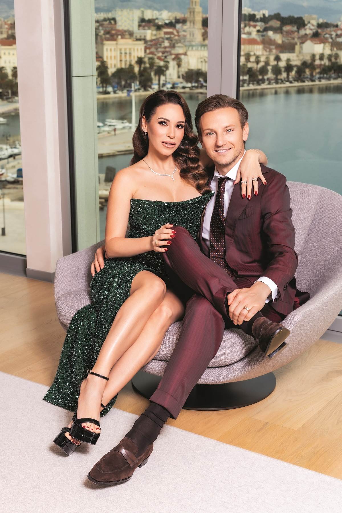 Ivan Rakitić i Raquel Mauri