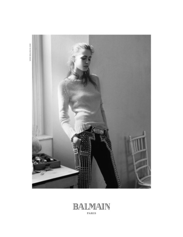 Ljepota Nadje Bender za modnu kuću Balmain
