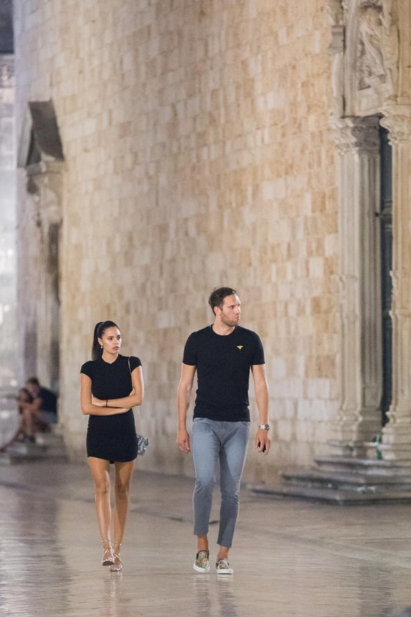 Bojan i Zrinka na Stradunu