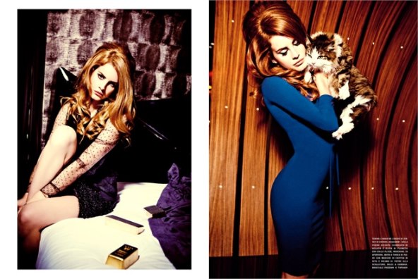 Zanosna Lana Del Rey pred objektivom Ellen von Unwerth