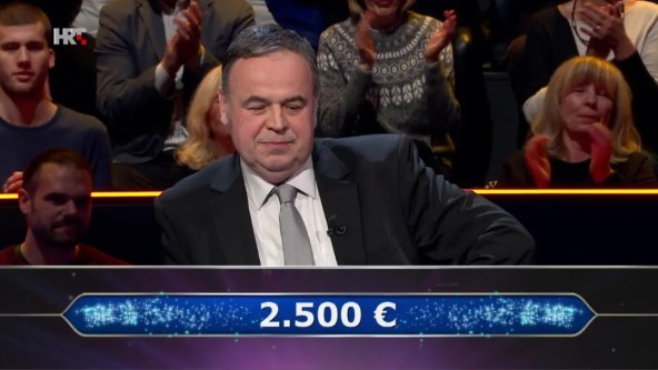 Siniša Ružić natjecao se u kvizu 'Tko želi biti milijunaš?'