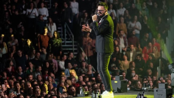 Petar Grašo održao koncert u Areni Zagreb