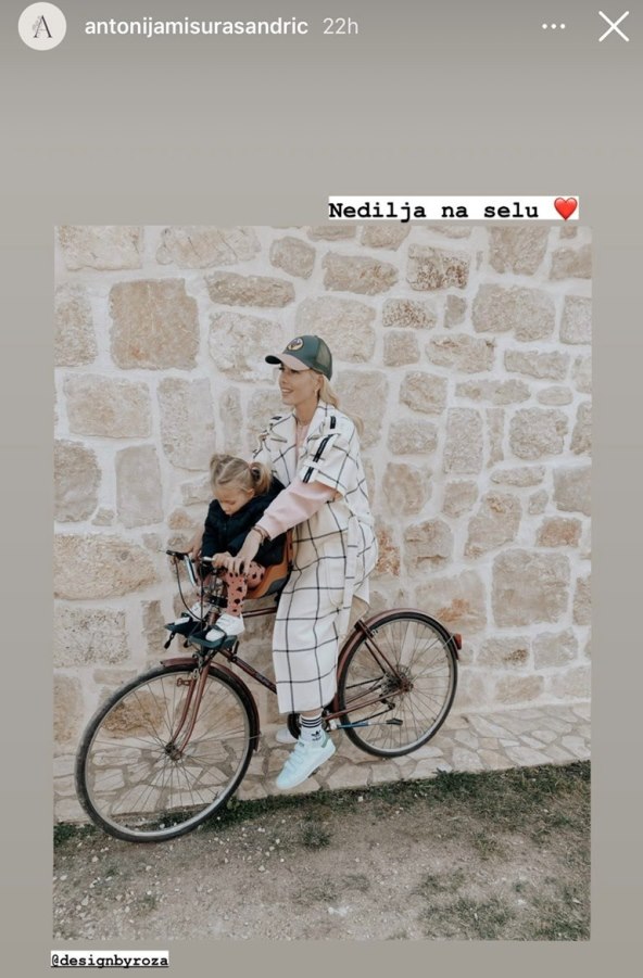 Antonija Mišura Sandrić ponosna je majka dvoje djece