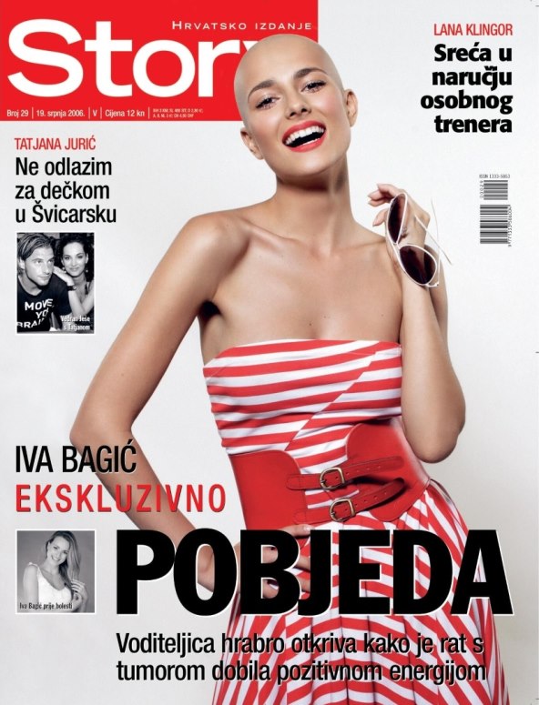 Iva Bagić na naslovnici Storyja
