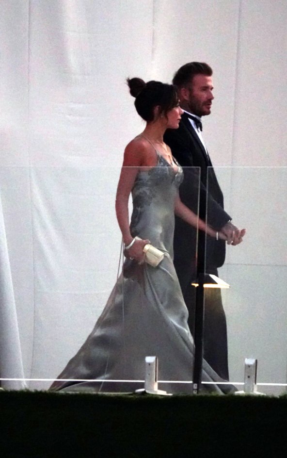 David i Victoria Beckham na vjenčanju sina