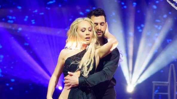 Albina Grčić i Mario Ožbolt bili su plesni partneri