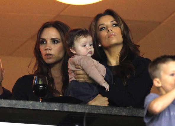 Eva Longoria i Victoria Beckham