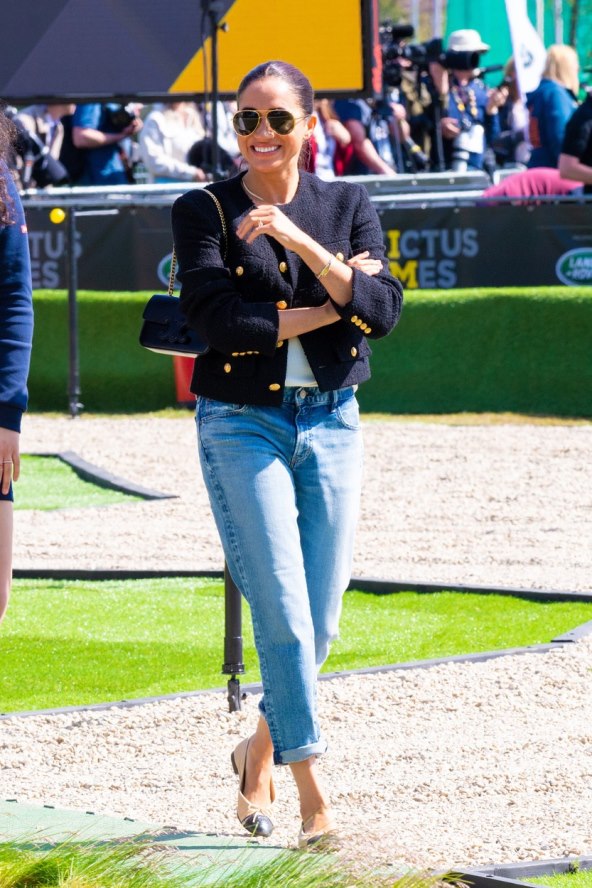 Meghan Markle u Celine jakni od tvida
