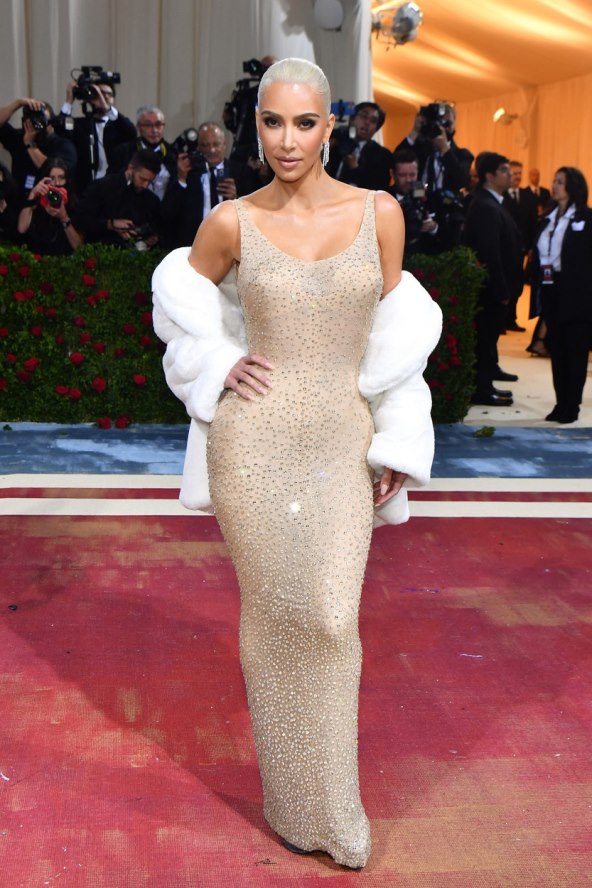 Kim Kardashian na Met Gali 2022. godine