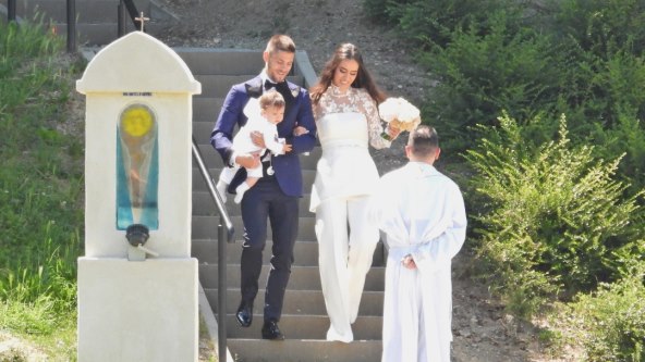 Vjenčali se Andrej Kramarić i Mia Ćurković