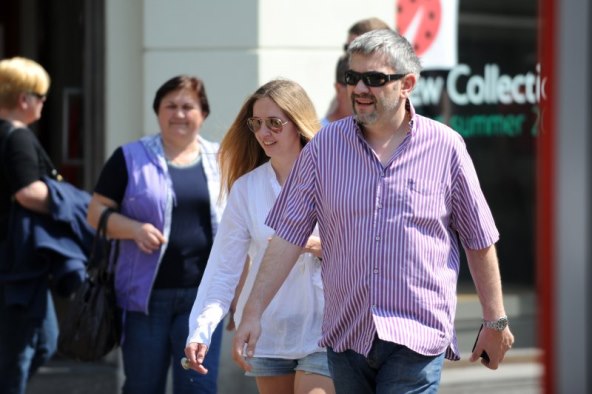 Mark Cigoj otac je starije kćeri Nikoline Ristović
