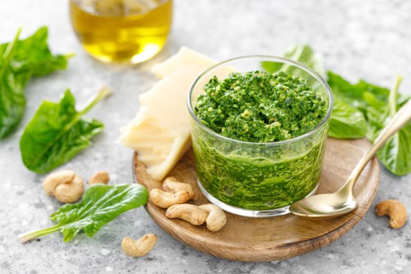 pesto spinat