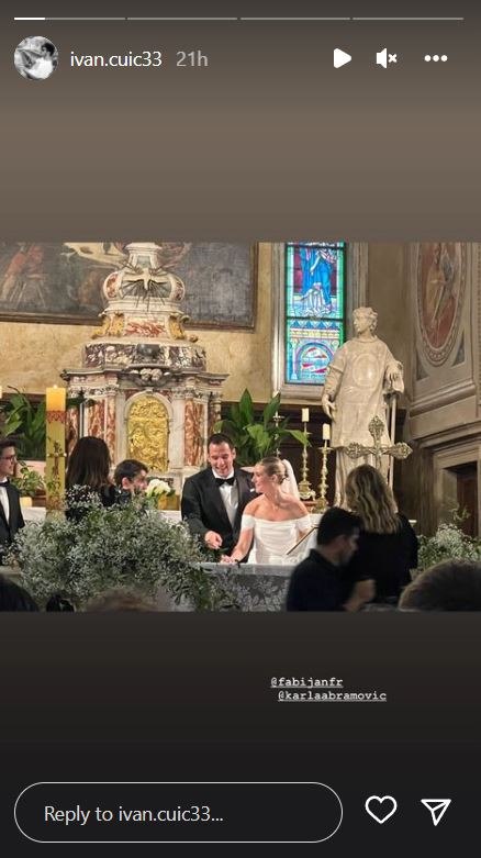 Vjenčali se Fabijan Pavao Medvešek i Karla Abramović