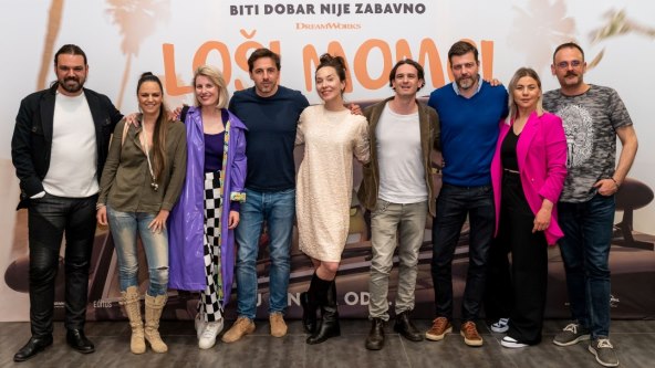 Glumačka ekipa crtanog filma Loši momci