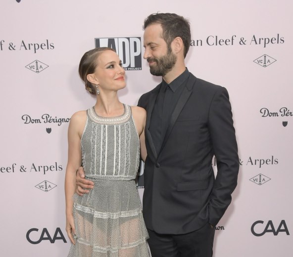 Supruga Benjamina Millepieda Natalie Portman je upoznala za vrijeme snimanja Crnog labuda