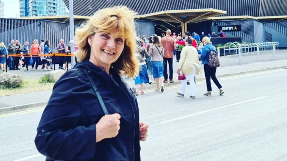 Sanja Doležal u Londonu