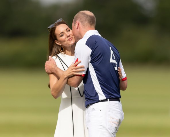 Princ William i Kate Middleton na utakmici