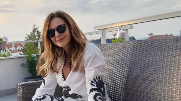 Sanja Vejnović često pozira bez šminke