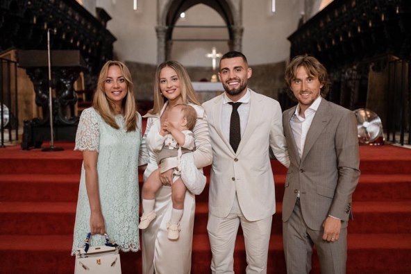 Luka Modrić kum je sinu Matea Kovačića