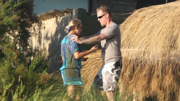 James Hetfield i supruga Francesca