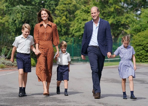 Kate Middleton i princ William s djecom