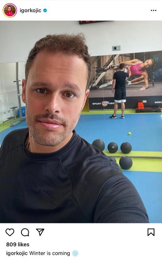 Igor Kojić i Milan Popović prate se na Instagramu