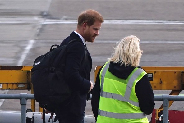 Princ Harry je stigao u London