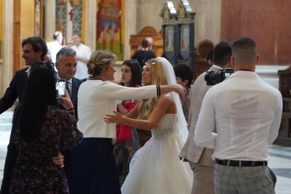 Dijana Đoković zaplakala je na vjenčanju Đorđa Đokovića i Saške Veselinov