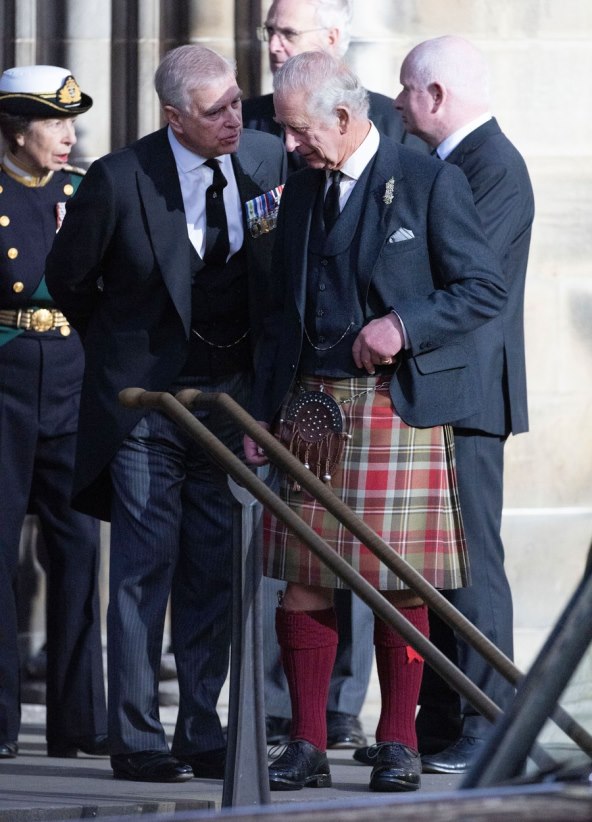 Princ Andrew i princ Charles