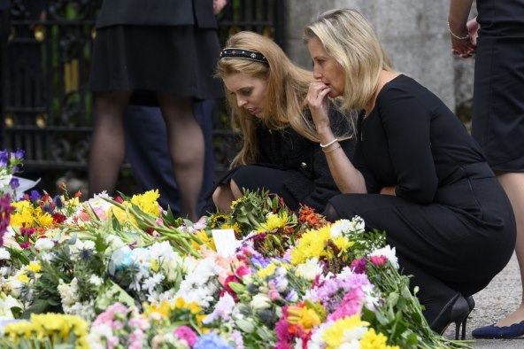 Groficu od Wessexa Sophie jako je pogodila kraljičina smrt