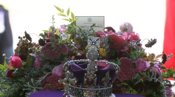 Pogrebni vijenac kraljice Elizabete II.