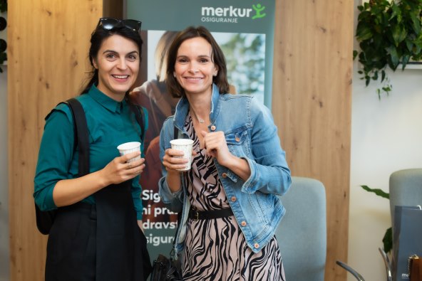 Nera Stipičević, pjevačica i glumica i Snježana Cenić Stojaković, nutricionistica
