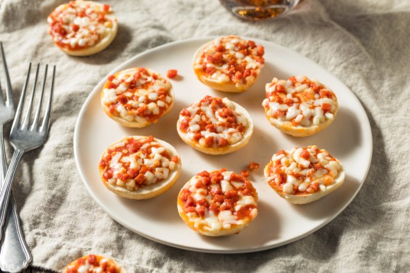bagel pizza