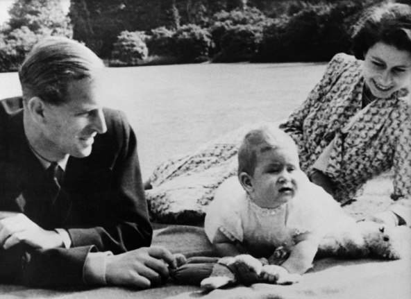 Princ Charles kaao dijete s roditeljima