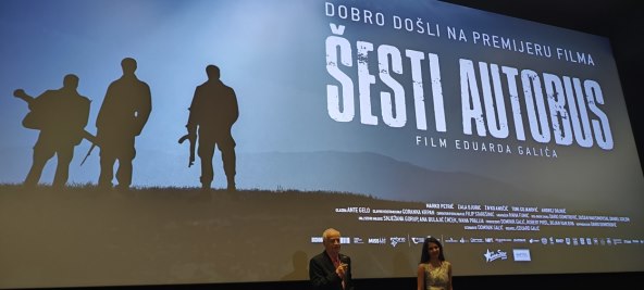 Šesti autobus je prvi hrvatski ratni igrani film