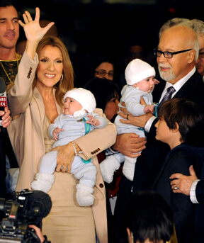 Celine Dion sa suprugom i djecom