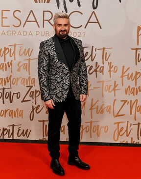 Dalibor Petko na dodjeli nagrade Cesarica