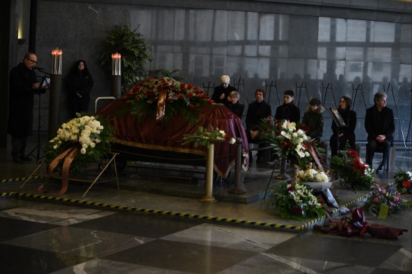 Sprovod Saše Zalepugina na zagrebačkom Mirogoju